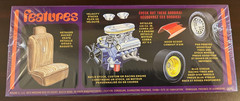 AMT 1969 FORD TORINO COBRA 428 FASTBACK 3 in 1 1/25 PLASTIC MODEL CAR KIT F/S