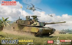 FREEDOM F15108 1/35 M1A2T ABRAMS Main Battle Tank Assembly Model Kit