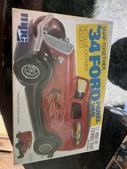 MPC 34 Ford Panel Wagon Snap Together No Glue Or Paint. New In Sealed Box