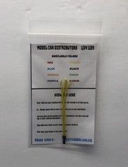 Model Car Distributor Yellow 9 Wires 1/24 1/25 V8