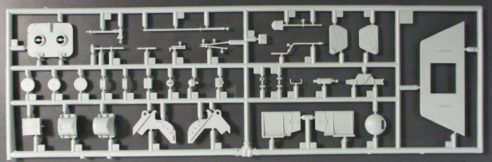 Dragon 1/35th Scale Kingtiger Porsche Turret – Parts Tree C from Kit No. 6848
