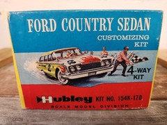 Vintage Hubley Customizing Kit Ford Country Sedan 4-way Kit #154K-170