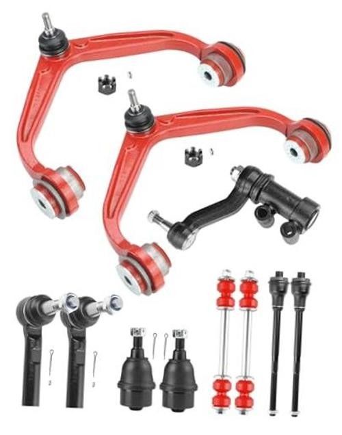 11pc Front End Suspension Kit for 2011-2019 Chevy Silverado GMC 11pc/11-19 Red