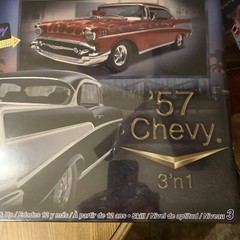 Revell 1/12 ’57 Chevy Hardto 3 ‘N 1 50th Anniversary with bonus ’50s jukebox Pin
