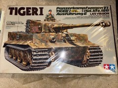 TAMIYA 1:35 TIGER I PANZER VI Ausfuhrung E LATE VERSION MODEL KIT #35146 SEALED