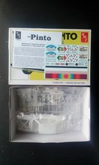 Vintage AMT ‘77 FORD PINTO CAR MODEL KIT 1/25 SCALE 1129M/12 NIOB FS Parts