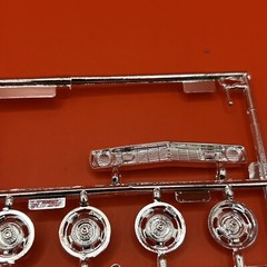1968 Camaro Z/28 AMT Chrome Grill Bumpers Supercharger Model Parts 1:25 New 10