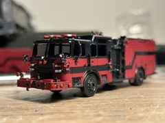 HO-Scale 1:87 Pierce ArrowXT Engine Company Model Kit (READ DESCRIPTION!!)