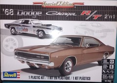 🔥68 DODGE CHARGER R/ T CONSOLE N DETAILS REVELL 85-4202 MODEL KIT PARTS LOT🔥