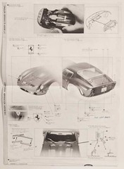 Gunze G-513 1:24 Ferrari 250 GTO 1962 High-Tech with Extras