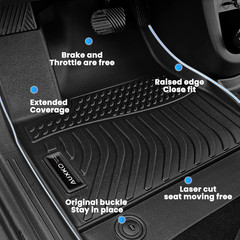 All Weather Floor Mats Cargo Mat for Kia Sportage Gasoline 2017 2018 2019 2020 2