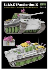 RYEFIELD MODEL RFM RM-5112 1/35 German Medium Tank Sd.Kfz.171 Panther Ausf.G