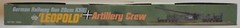 1/144 28cm K5(E) Leopold Gun + Crew Dragon Panzer Korps #14503 Factory Seal MISB