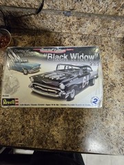 Revell 1957 Chevrolet 150 Utility Sedan Black Widow 1:25 Model Kit