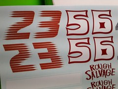 66 1966 Impala SS Modified Stocker 1/25 waterslide decal sheet race car custom #