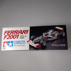 Tamiya Ferrari F2001 No54 1/20 GP Collection Full View Model Japan Used