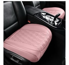 BWTJF Front Car Seat Bottom Covers 2 Pack, Universal Auto Seat Cushions, Nappa L