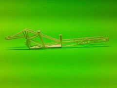 Mongoose 1957 57 Chevy Bel Air 1/24 Funny Car Frame Chassis Rear End Roll Cage