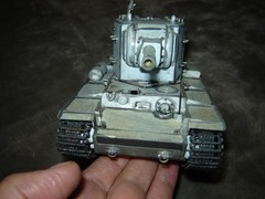 Built 3A Poanny Tank 6-3/4 inches long Well Built & Painted Excellent Cond Nice