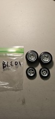 MODEL CAR SLICKS, TIRES AND MAGS BLE01