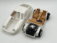Vintage Tamiya Porsche 928 1/20 Model Kit No. GC-2003 *PARTIALLY ASSEMBLED READ*