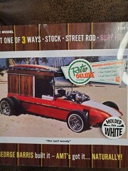 AMT Surf Woody George Barris 1/25 Scale Model Kit New Sealed Box