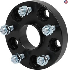 SCITOO 4Pcs 5×4.5 Wheel Spacers 1 inch Bore 60.1mm Studs 12×1.5 5 Lug Wheel