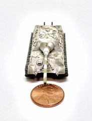 Takara 1/144 World Tank Museum 5. German Jagdtiger. In Winter camouflage. (#89)