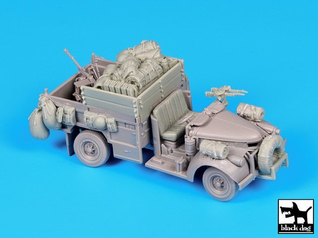 Black Dog 1/72 British SAS / LRDG Chevrolet North Africa 1942 Accs. No.2 T72064