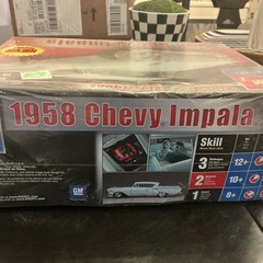 AMT ERTL 1:25 Car Kit 1958 Chevy Impala Classics Factory Sealed