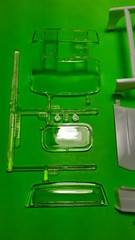 1978 Ford Courier 1/25 Pickup Cab Hood Glass Grill Bumper Interior Tub Seat Dash