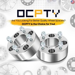 OCPTY 4×110 Wheel Spacers 2 inch Bore 74.1mm with 10×1.25 Studs Wheel Spacers