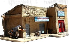 Dioramas Plus DP26 “Shorted Out” Middle East Ruins 1/35 Scale Diorama Base Model