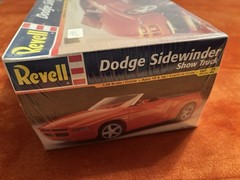 Vintage Revell Dodge Sidewinder Show Truck Model Car Kit Concept Sealed Mopar