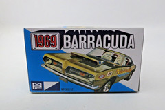 MPC 1/25 1969 Barracuda Plastic Model Kit #MPC832/12