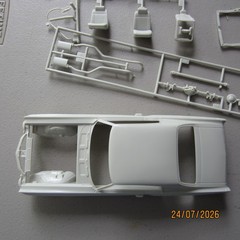 MPC/AMT model car 1/25 scale junkyard for parts only