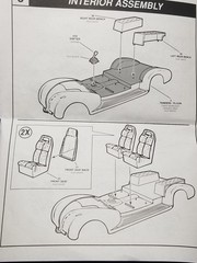 1939 Chevy FENDERS FLOOR RUNNING BOARDS for Revell Monogram 1:24 Model Kit 39