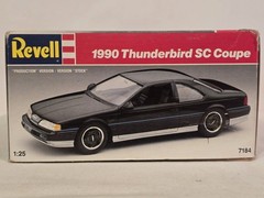 Revel 1990 Thunderbird SC Coupe Complete Model Kit Open Box