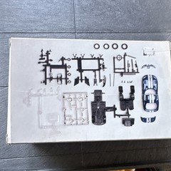 Testors Dodge Viper GT/S 1:43 Pre-Painted Metal Model Kit Blue/White 430010