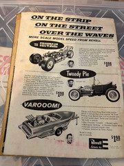 VINTAGE MODEL CAR SCIENCE MAGAZINE OCTOBER 1963 FIRST YEAR ISSUE