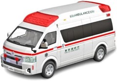 Aoshima 1/32 THE SNAP KIT SERIES No.02-HM TOYOTA HIMEDIC AMBULANCE 21-C
