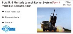 Snowman SR-4005 1/144 PLA SR-5 Multiple Launch Rocket System (1 pcs)