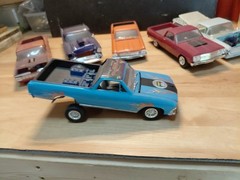 Model Junkyard/parts Plastic Custom Vintage Car Lot Of 6 Custom Chevy Elcaminos