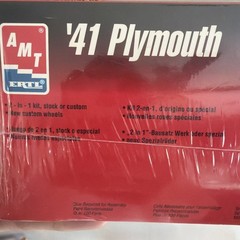 🔥AMT 1941❤️Plymouth Coupe🏆1/25 Model American🇺🇸Classic Sealed