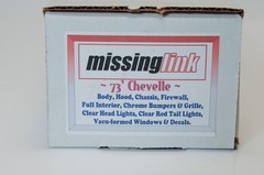 Missing Link Resin 1/25th scale 1973 Chevelle