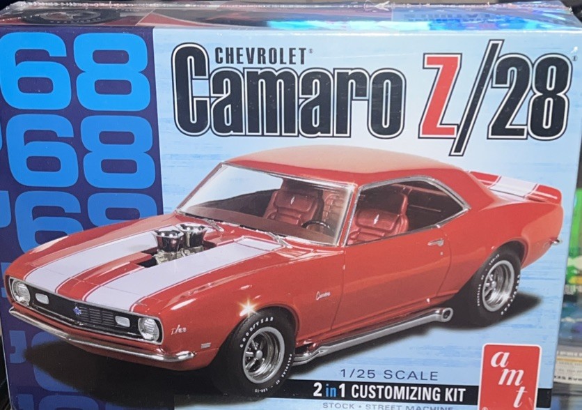 Round 2 LLC 1/25 1968 Camaro Z/28 AMT868 Plastics Car/Truck 1/24-1/25