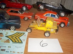 Model Car Junkyard/Parts Lot Salvage Built Plastic Models #6