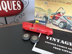 VINTAGE 1960 Monogram Quarter Midget Racer Parts Kit with box see pics read Rare