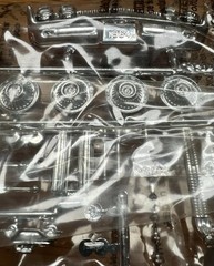 Vintage Model Car Chrome Parts Lot Sprues Trees Original Bags AMT MPC Monogram