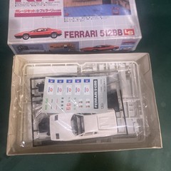Lot of 2 – Marui Tilt 1/24 Ferrari 365 GT & LS 1/43 Ferrari 512BB Kits – NIB